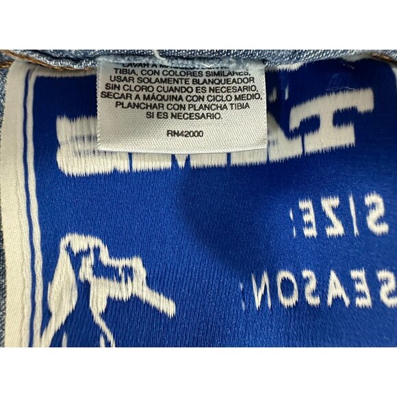 Kids Worldwide Universe Denim Button-Down Shacket sz M NWT $298 11 of 34 - Picture 6 of 8